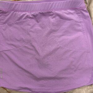 RLX GOLF Lilac Perforated Stretch Skort Size M